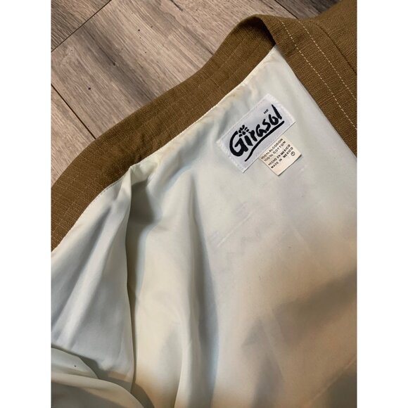 Girasol Womans M Jacket Southwestern Western Pockets Shoulder Pads - Picture 9 of 11